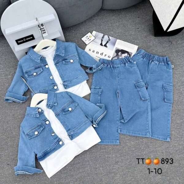 DENIM UP&DOWN 3IN1 ( COME WITH INNER )